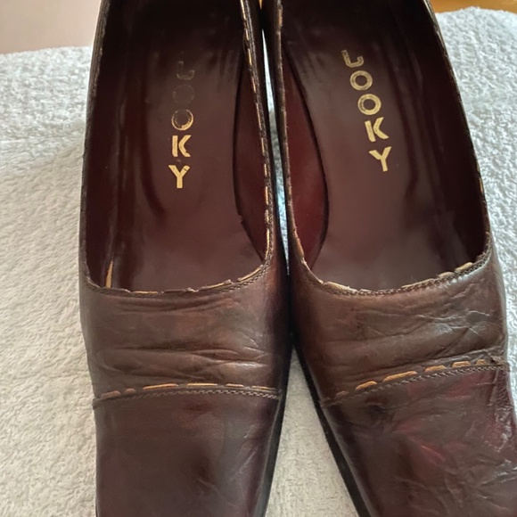Brown and burgundy shoes. EU size 38 - Picture 2 of 5
